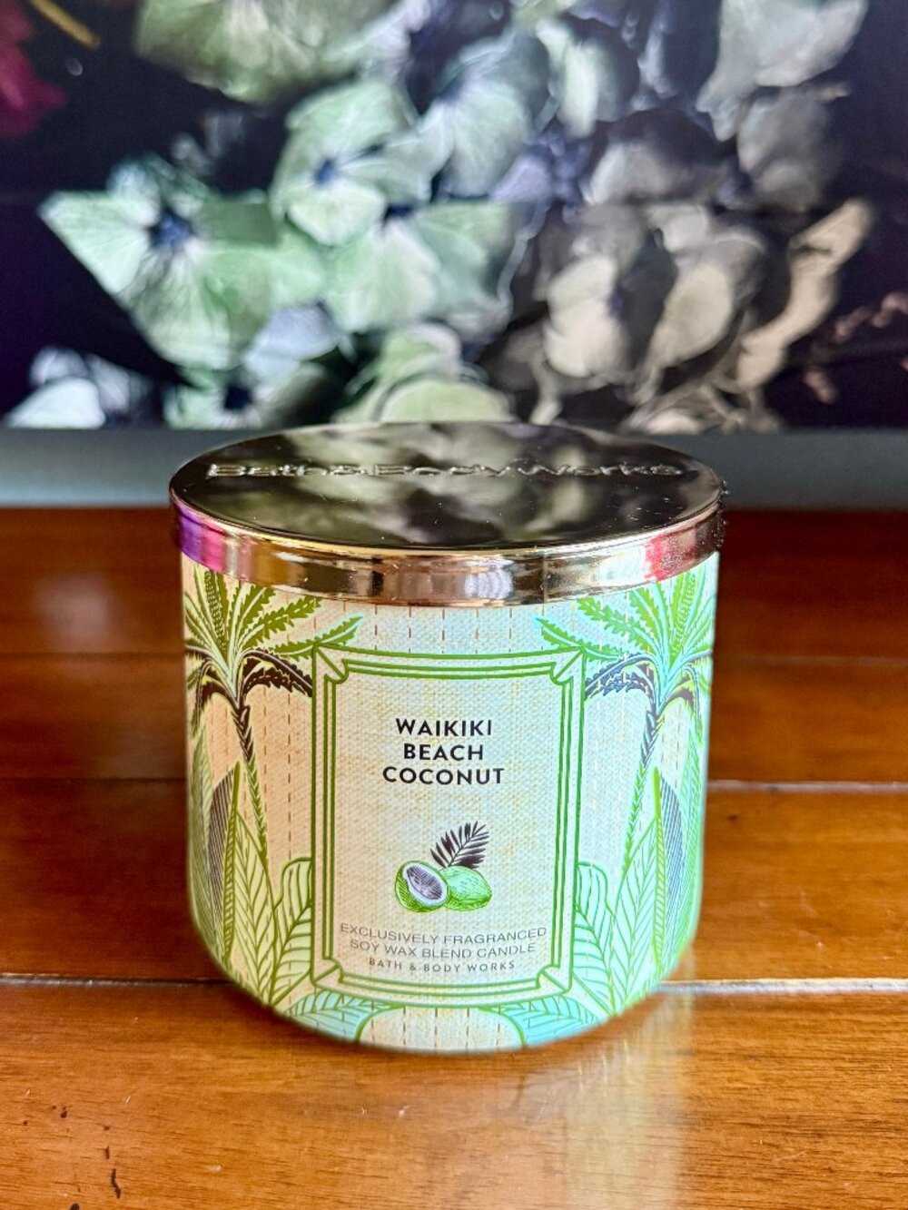 NEW WAIKIKI  BEACH COCONUT 3-Wick Candle Bath & Body Works